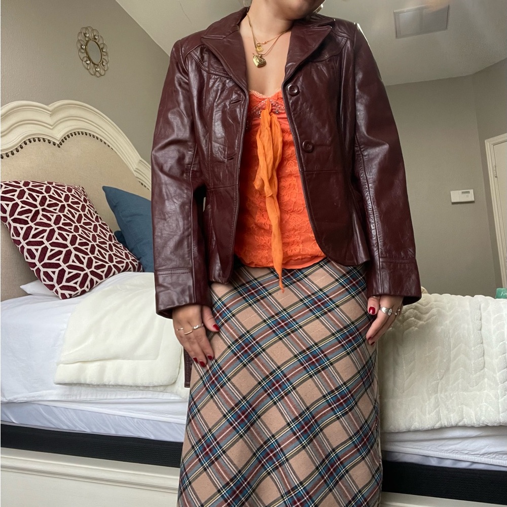 Avant Garde genuine leather jacket